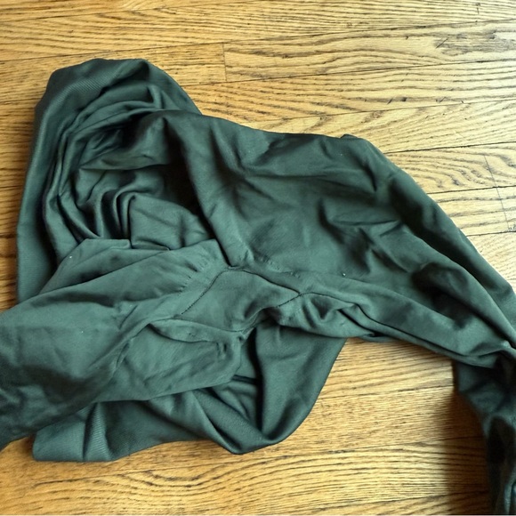 BLANQI everyday maternity leggings women’s large olive green - Picture 4 of 8